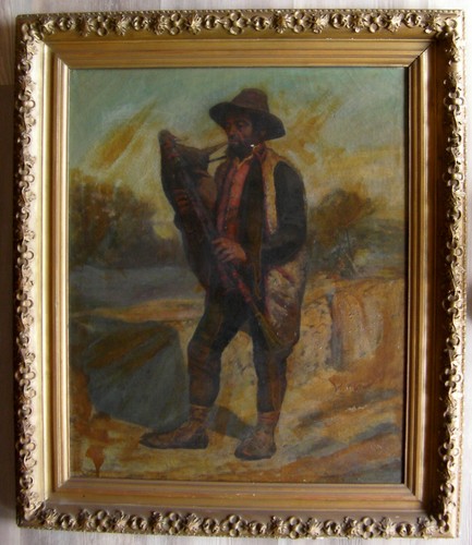 Huile sur toile école