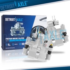 Rear Left and Right Brake Calipers w/ Bracket Assembly for 2003 Mazda Protege