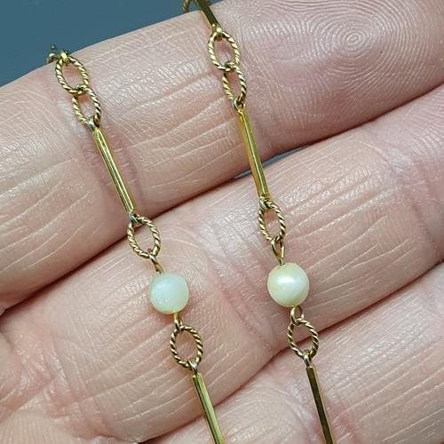 Bijou collier plaqué - collier, or