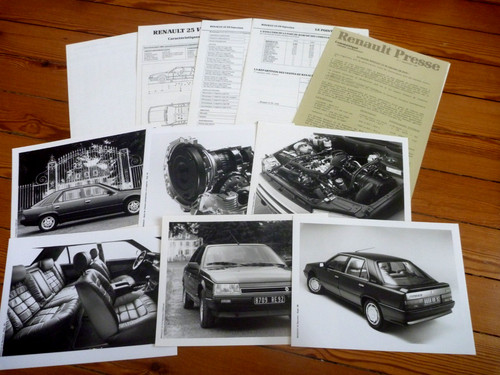 1987 renault r25 baccara - v6,