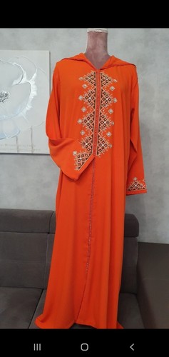 Djellaba marocaine viscose - djellaba, en