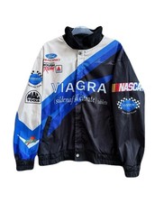 NASCAR Vintage VIAGRA Embroidery Jacket with free ( Gift Balaclava).