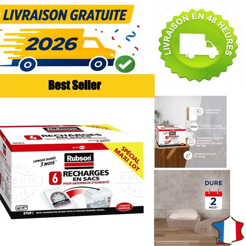 Rubson absorbeur humidité - absorbeur, d'humidité