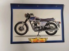 CARTE FICHE MOTO TRIUMPH T 140