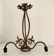 Belle Monture de lustre Doré