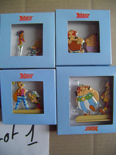 Figurines astérix métal - métal, (