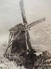 Jean Charles CAZIN gravure eau