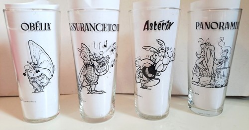 Asterix verres limonade - asterix,