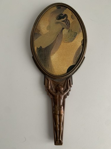 Rare miroir main art - rare,