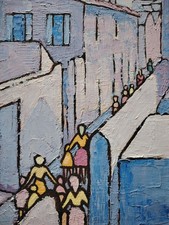 Belle Huile Sur Toile Au