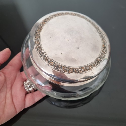 Grande bonbonnière cristal - bonbonnière,