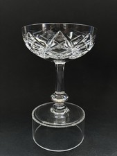 BACCARAT 1 COUPE A CHAMPAGNE #4 CRISTAL MODÈLE HARFLEUR VERRE GLASS CRYSTAL 1942