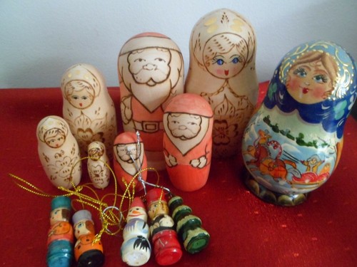 Lot russian doll - doll, +