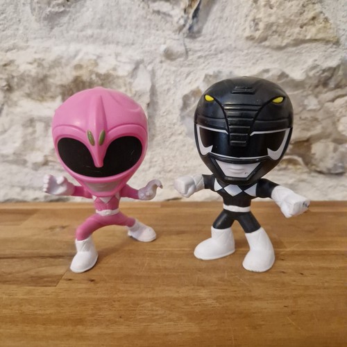 Power rangers figurines - rangers, noir