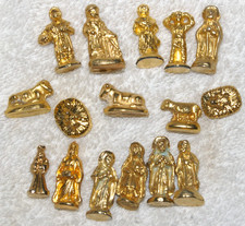 lot de fèves en métal doré
