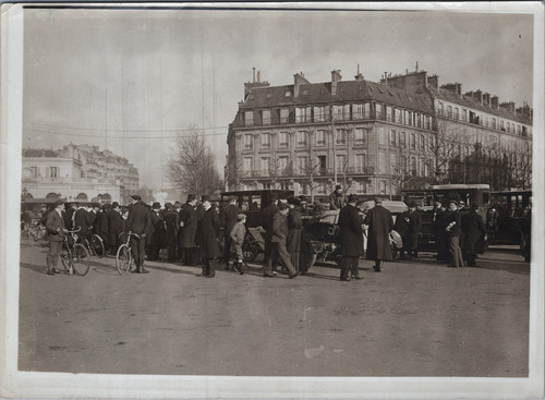 France paris vue d - vue, d'une