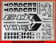 Planche autocollants / Kit Déco  pour Peugeot 103 SP / MVL / SPX / RCX / VOGUE
