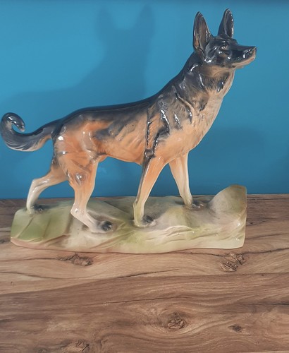 Superbe statue berger allemand - superbe,