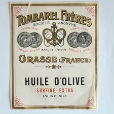 Grande Etiquette Huile d'Olive