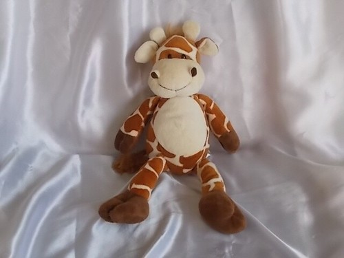 Doudou peluche girafe écru - peluche,