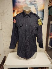 Chemise Pennsylvanie Graham Police Security Vintage Années 80 Taille L Made USA