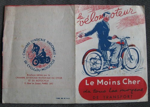 Publicite velomoteur le - ,