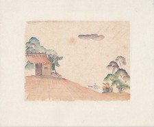 Peinture aquarelle sur papier