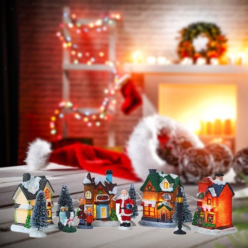 Village noël maison - village,