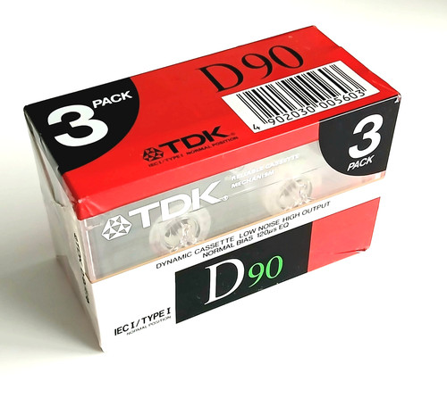 Lot tdk d90 cassettes - 3,