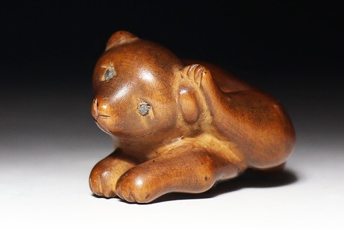 Ancien netsuke japonais - ancien,