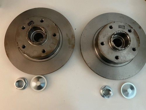 Paire disques frein ar - de,