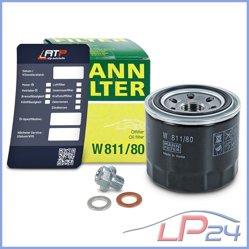 Mann filtre huile - huile, +