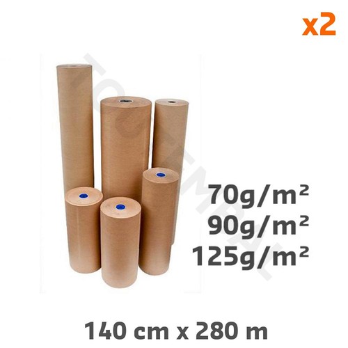 Papier kraft naturel - , non