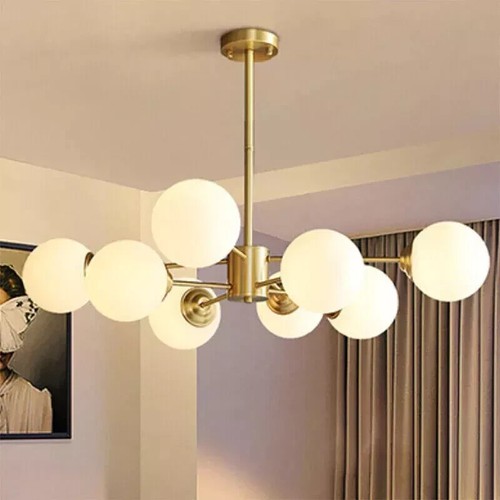 Lustre globe verre sputnik - globe,
