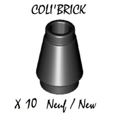 Lego 4589 b - 10x Brique cone