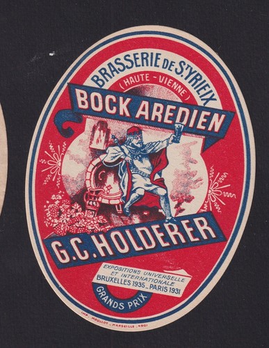 Old alcohol label france - old,