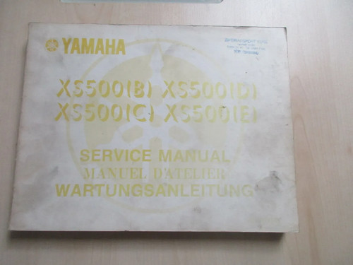 Yamaha 500 xs - 500, (b)