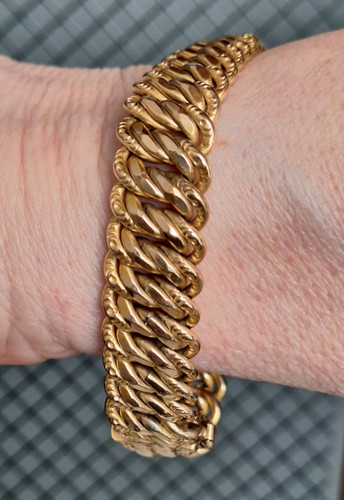 Bracelet plaqué murat - or,