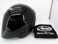 Arai SZ-F Jet Helmet XL Black with Smoke Shield Snell/JIS Certified Japan