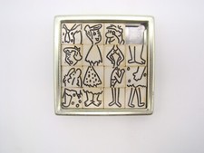 LES PIERRAFEU - THE FLINSTONES - JEU DE TAQUIN - POUSSE-POUSSE - ANCIEN -