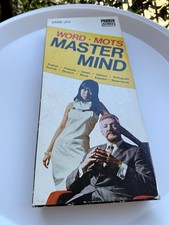 Vintage 1972 Word Mastermind Master Mind Game Parker Bros