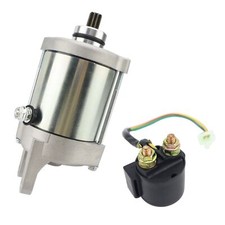 Starter Motor for Kymco MXU 250 300 2004-2021 with Solenoid Relay 31210-LBA7-900