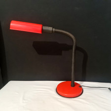 Lampe de bureau vintage en métal et plastique - XXe