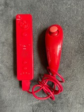 Wiimote + Nunchuk Rouge