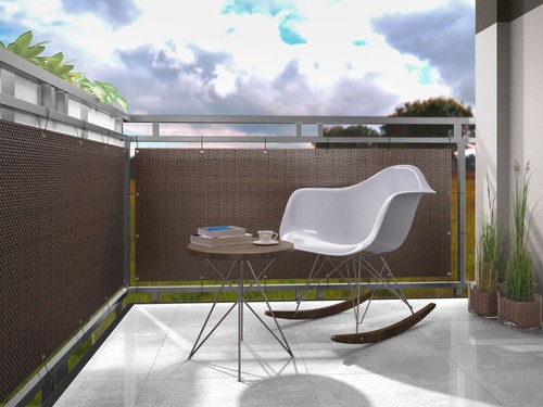 Tapis brise vue pvc polyrotin - tapis,