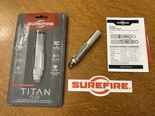 SureFire Titan Plus Ultra-Compact Multi Output LED Flashlight TITAN-B 15/75/300