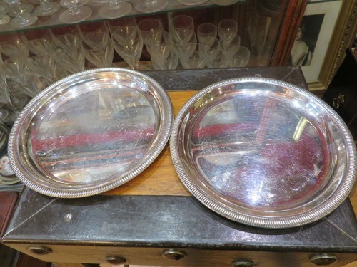 Anciens petits plats ronds - anciens,
