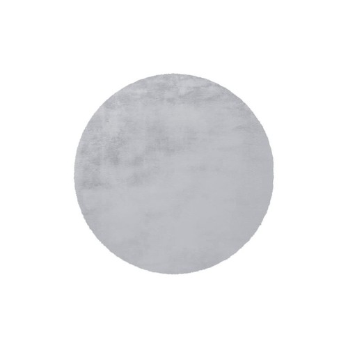 Tapis rond poils - tapis,