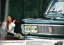 PUBLICITE  1969    FIAT 125  (