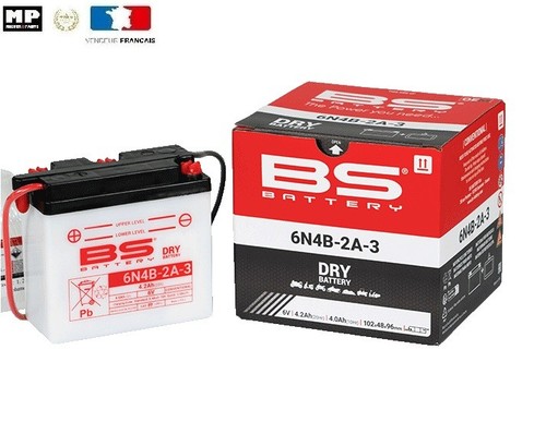 Batterie moto 6n4b 3 - , 6n4b-2a-3